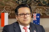 Embajador de México en Polonia, Juan Sandoval Mendiolea.