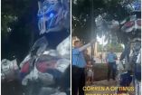Optimus Prime pelea con un policía en calles de Mérida