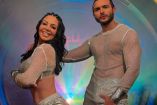 Paola Durante y Rafael Oropeza en Las Estrellas Bailan en Hoy