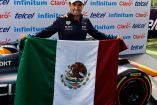 Checo Pérez en el GP de México