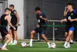 Entrenamiento del Barcelona