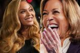 Beyoncé dio un discurso durante el mitin de Kamala Harris. Foto: Reuters