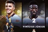 Rodri Hernández fue el ganador del Balón de Oro 2024, imponiéndose a Jude Bellingham y Vinicius Jr.