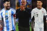 Lionel Messi, Pep Guardiola y Cristiano Ronaldo.