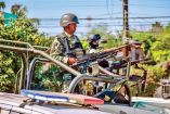 Elementos del ejército, en Culiacán.