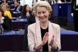 Ursula von der Leyen, presidenta de la Comisión Europea. (AFP)