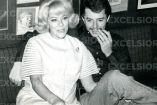 Silvia Pinal junto a Enrique Guzmán, uno de sus cuatro esposos (Archivo Excélsior)