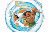protagonistas de la cinta animada Moana