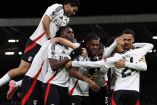 Jugadores del Fulham celebrando una anotación.