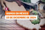 Sismo hoy 23 de diciembre de 2024, a qué hora tembló por última vez en México