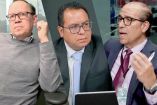 Guillermo Tenorio Cueto, Francisco Resendiz y Gabriel Pérez del Peral en el podcast “Diálogos con Visión Panamericana”.