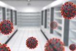 Ilustración del virus causante del covid 19.