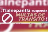 Suspensión de multas de Tránsito.