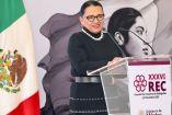 Rosa Icela Rodríguez, titular de la Segob, en la REC