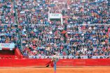Corrida de toros en la Plaza México.