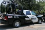 Elementos de Fuerza Civil en calles de Nuevo León