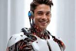 hombre IA androide