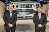 Jorge Vallejo, Director General de BYD México, presentó el nuevo BYD Sealion 7 durante la apertura de la agencia.