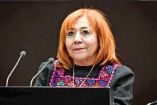 presidenta de la Comisión Nacional de los Derechos Humanos (CNDH), Rosario Piedra Ibarra,