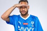 Neymar con la camiseta del Al-Hilal.