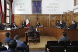 Sesión en la Primera Sala de la Suprema Corte de Justicia de la Nación