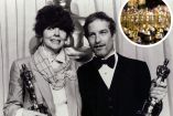 Diane Keaton y Richard Dreyfuss en los Premios Oscar de 1978 