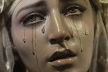 Virgen llorando