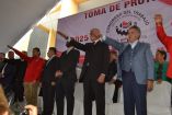Presidente del Congreso del Trabajo en el 59 años de su fundación, Reyes Soberanis Moreno.