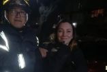 Bomberos de la CDMX salvan al gato de Regina Blandón.