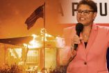 Karen Bass despidió a la jefa de bomberos de Los Ángeles tras los incendios. (Reuters)