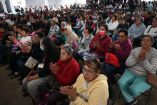 Entrega de pensiones de Bienestar en Tepeapulco, Hidalgo