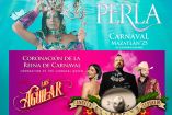 Publicidad del concierto de Pepe, Angela y Leonardo Aguilar en el Carnaval de Mazatlán