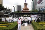 Manifestantes en CDMX 