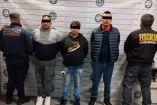 Detienen a tres presuntos roba autos con antecedentes penales