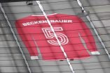 Camiseta de Franz Beckenbuer en el estadio del Bayern.