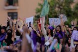 Mujeres en la marcha del día internacional de la mujer