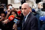 Luis Rubiales fue condenado a sanciones económicas por el caso Jenni Hermoso (Reuters)