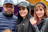 Marco Chacón con Maribel Guardia e Imelda Tuñón