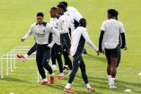 Entrenamiento del Real Madrid