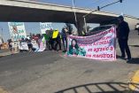 Bloqueo en la Texcoco-Lechería.