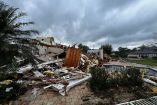 El tornado dejó severos daños en varias casas en Mary Lake, en Florida. (Especial)