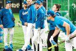 Jugadores de Dodgers de Los Angeles.
