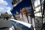 Postales del Papa Francisco en la Santa Sede