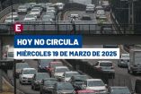 Hoy No Circula del 19 de marzo del 2025.