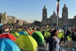 Plantón y marcha de la CNTE en CDMX.