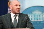 Conor McGregor durante su visita a la Casa Blanca. (Reuters)