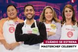 MasterChef Celebrity comienza el próximo fin de semana