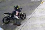 Motociclista acosa a menor en CDMX.