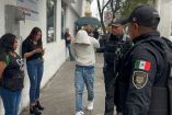 Los detenidos fueron trasladados en un convoy policiaco hacia la coordinación territorial en Iztacalco 3. Foto: Ricardo Vitela