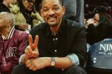 Will Smith en cancha de basquetbol